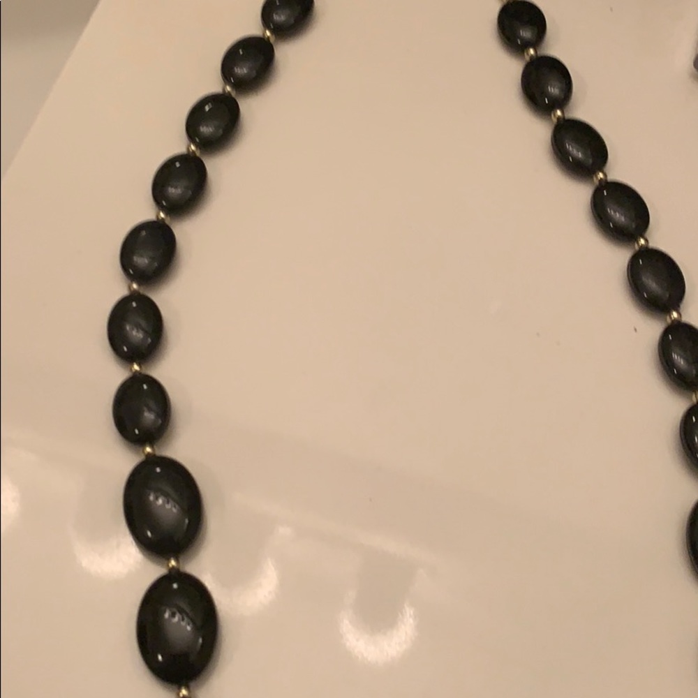 Black beaded necklace from Francesca’s - Picture 3 of 3